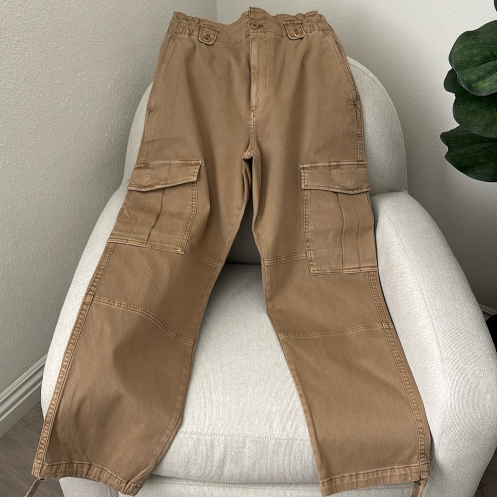 Women Brown Cargo Pants - Banana Republic